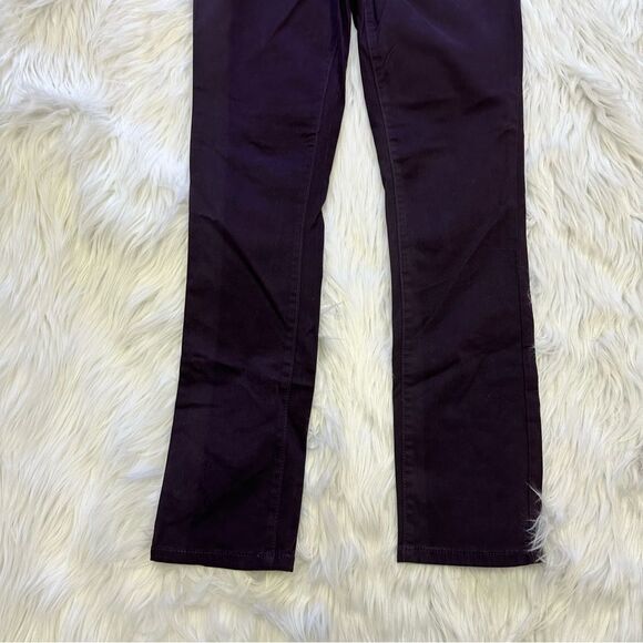 NYDJ Samantha Slim Jeans Sz OP Not Your Daughter's Jeans Merlot Nordstrom NWT - Picture 5 of 14